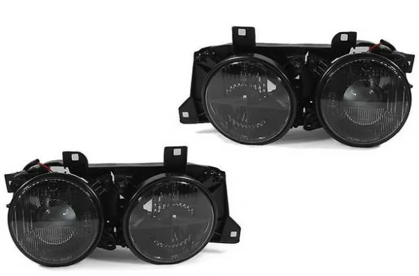Фари передні Black BMW 5 E34 1988-1996, FP 0057 R10-H