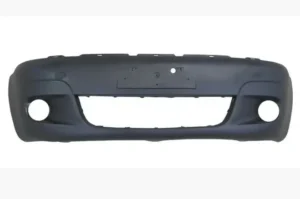 Передній бампер Daewoo Matiz 2001+ без шини чорний, FP 2201 900-P
