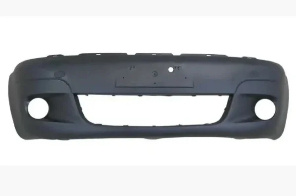Передній бампер Daewoo Matiz 2001+ без шини чорний, FP 2201 900-P