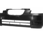 Передній бампер Kia Picanto 2004-2007 з отвором ПТФ, FP 3241 900-P