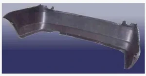 Задній бампер Chery Jaggi QQ6 2006+, FP 1504 950-P