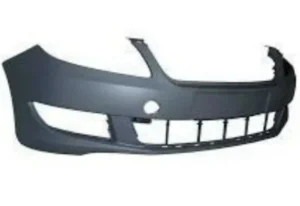 Передній бампер Skoda Fabia 2 2010-2014 без отвору омивача фар, FP 6412 900-P