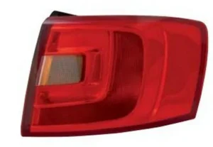 Ліхтар задній лівий зовнішній з жовтою вставкою Volkswagen JETTA 6 2010-2014 Європа, 69841110892