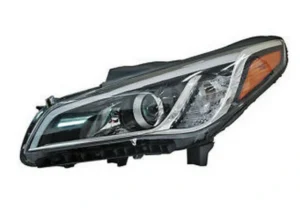 Фара права Hyundai Sonata LF 2014-2017 механічна жовта ТІК, 20-9595-2000-1N