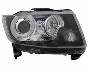ЛЕД лінзована темна ліва фара Китай Jeep Compass 2011-2016, 030 4694 R1C