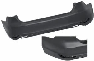 Задній бампер Китай без накладки (GLI) Volkswagen Jetta 6 2010-2014, 051 5747 950C