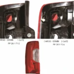 Задній ліхтар для Citroen Nemo / Fiat Fiorino / Fiat Qubo / Peugeot Bipper 2008-2017 FPS лівий, FP 2611 F1-P