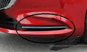 Молдинг переднього бампера правий Mazda 6 GJ 2018+ EUR/USA, FP 4430 914