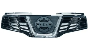 Решітка радіатора Nissan Qashqai 2010-2014 з хром накладкою, FP 5027 990