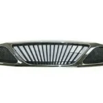 Решітка радіатора Daewoo Nubira 1999-2004 хром/чорн., FP 2203 990