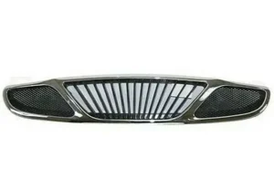 Решітка радіатора Daewoo Nubira 1999-2004 хром/чорн., FP 2203 990