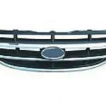Решітка радіатора Kia Cerato 2004-2006 хром з місцем під логотип, FP 3242 993