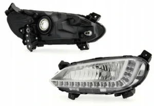 Протитуманка (ПТФ) права Hyundai Santa Fe 3 2012-2016 LED, FP 3237 H4-P