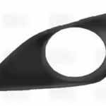 Решітка бампера переднього права Toyota Corolla 2010-2013, FP 7015 998