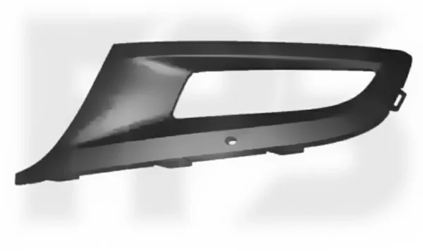 Решітка бампера переднього права Volkswagen Polo 2009+, FP 7415 914
