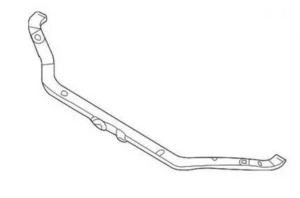 Передня панель (телевізор) Mitsubishi Lancer 9 2004-2009 верхня, FP 4805 941